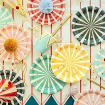 Piatto di Carta 18cm Assortito Circo "Circus" 6pz Circo "Circus Party"