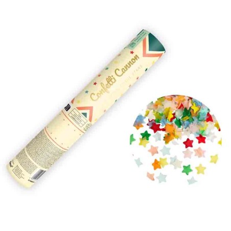 Cannon Sparacoriandoli Stelle Multicolor 20cm Sparacoriandoli Multicolor