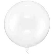 Palloncino in Elastico PVC 16" Crystal Clear Balloon "Trasparente" Bubble Trasparenti