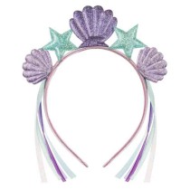 Cerchietto per Capelli da Sirena con Conchiglie Ariel Sirenetta
