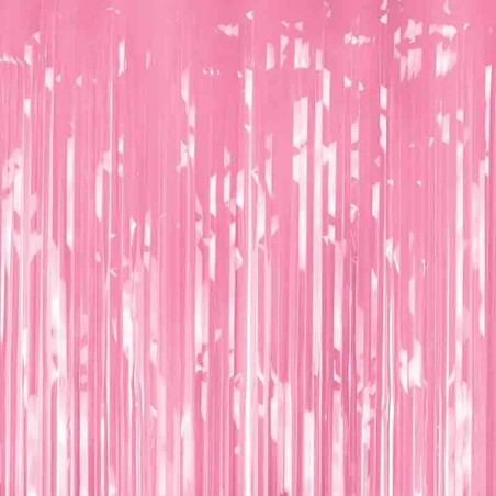 Frange Decorative in Foil Rosa Pastello H.2mt Frange