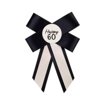 Spilla con Fiocco Nero N.60 "Elegant Milestone" Elegant Milestone Birthday