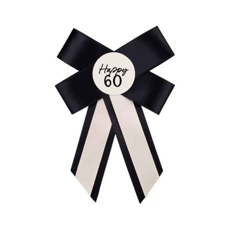 Spilla con Fiocco Nero N.60 "Elegant Milestone" Elegant Milestone Birthday