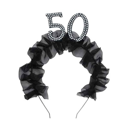 Cerchietto per Capelli N.50 "Elegant Milestone" Elegant Milestone Birthday