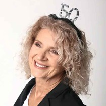 Cerchietto per Capelli N.50 "Elegant Milestone" Elegant Milestone Birthday