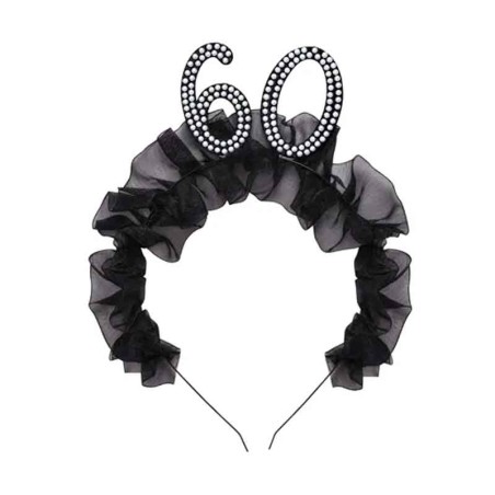 Cerchietto per Capelli N.60 "Elegant Milestone" Elegant Milestone Birthday