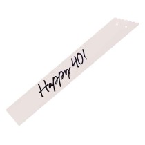 Fascia Premio Happy 40 "Elegant Milestone" 76cm Elegant Milestone Birthday