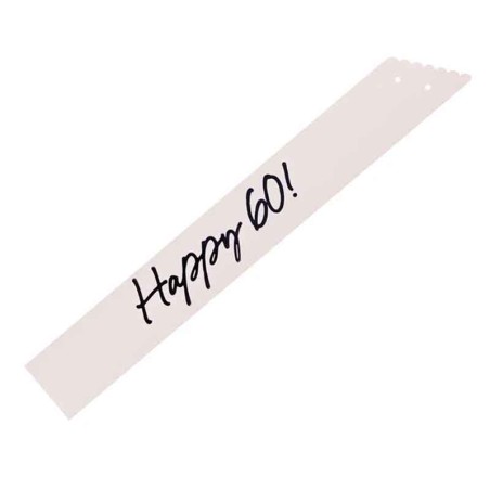 Fascia Premio Happy 60 "Elegant Milestone" 76cm Elegant Milestone Birthday