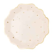 Piatto di Carta 21cm Fine del Ramadan "Eid Mubarak" 6pz Eid Mubarak