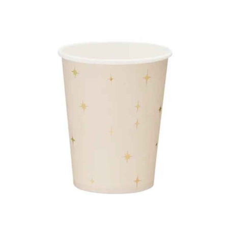 Bicchiere di Carta 220ml Fine del Ramadan "Eid Mubarak" 6pz Eid Mubarak