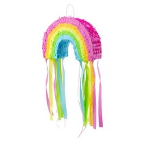 Pignatta in Cartoncino Rigido sagomata Arcobaleno "Pinata" Pignatte Fantasia