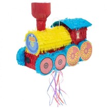 Pignatta in Cartoncino Rigido sagomata Trenino "Pinata" Pignatte Fantasia