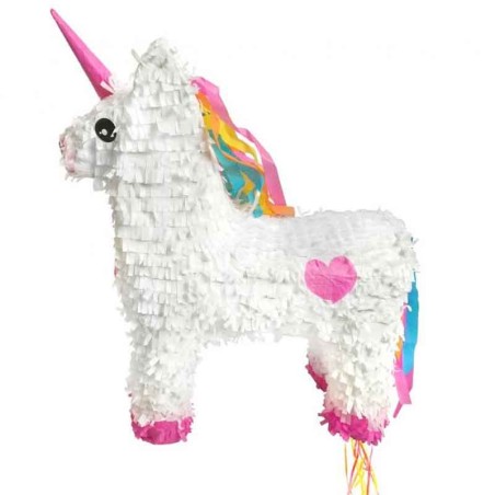 Pignatta in Cartoncino Rigido sagomata Unicorno "Pinata" Pignatte Fantasia