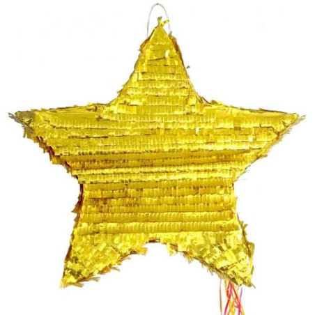 Pignatta in Cartoncino Rigido sagomata Stella "Pinata" Pignatte Fantasia