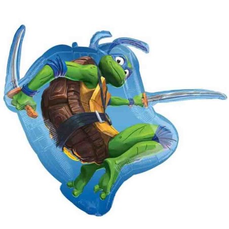 Palloncino in Foil 32" Super Shape Leonardo Tartarughe Ninja Tartarughe Ninja