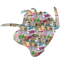 Palloncino in Foil 32" Super Shape Leonardo Tartarughe Ninja Tartarughe Ninja