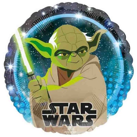 Palloncino in Foil 18" Yoda "Star Wars" Star Wars