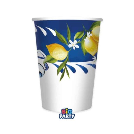 Bicchiere di Carta 250ml Amalfi 6pz Amalfi