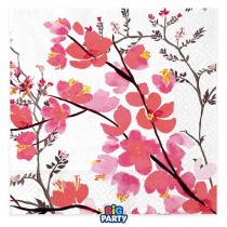 Tovagliolo di Carta 33x33cm Fiori di Ciliegio "Sakura" 16pz Fiori di Ciliegio "Giappone"