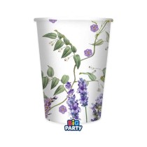 Bicchiere di Carta 250ml Giardino di Fiori "Flowers Garden" 6pz Flowers Garden