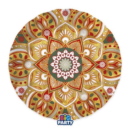 Piatto di Carta 20cm Indiano "Delhi" 6pz Delhi