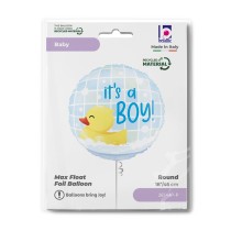 Palloncino in Foil 18" Paperella "It's a Boy!" Nascita e Battesimo Grabo