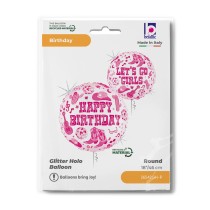 Palloncino in Foil 18" Happy Birthday Cowgirl Happy Birthday Grabo