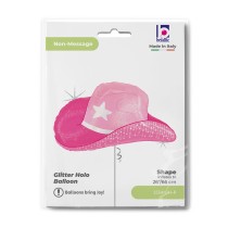 Palloncino in Foil 30" Super Shape Cappello da Cowgirl Generici Grabo