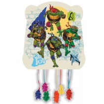 Pignatta in Cartoncino Tartarughe Ninja "Pinata" 28cm x 33cm Pignatte Personaggi