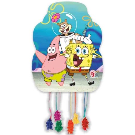 Pignatta in Cartoncino SpongeBob "Pinata" 33cm x 46cm Pignatte Personaggi