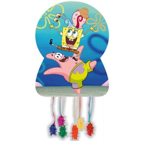 Pignatta in Cartoncino SpongeBob "Pinata" 46cm x 65cm Pignatte Personaggi