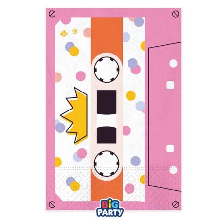 Tovagliolo di Carta 33x33cm Musica "Music Party" 16pz Music Party