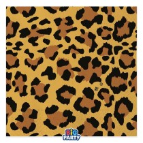 Tovagliolo di Carta 33x33cm Assortito Animalier 16pz Animal Print "Safari"