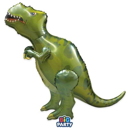 Palloncino in Foil 33" Standups Dinosauro T-Rex Palloncini Tema Dinosauro