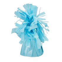 Pesetto Ciuffo in Foil Celeste Pastello Lucido 4pz Pesetti Ciuffo