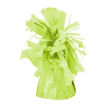 Pesetto Ciuffo in Foil Verde Lime Pastello Lucido 4pz Pesetti Ciuffo
