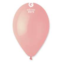 Palloncino in Lattice 12" G110 Rosa Baby "Baby Pink 073" 50pz Gemar Standard 12" G110