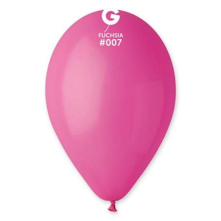 Palloncino in Lattice 12" G110 Fucsia "Fuchsia 007" 50pz Gemar Standard 12" G110