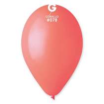 Palloncino in Lattice 12" G110 Corallo "Corallo 078" 50pz Gemar Standard 12" G110