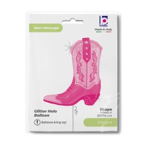 Palloncino in Foil 33" Super Shape Stivale da Cowgirl Generici Grabo
