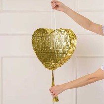 Pignatta in Cartoncino Rigido sagomata Cuore "Pinata" Pignatte Fantasia