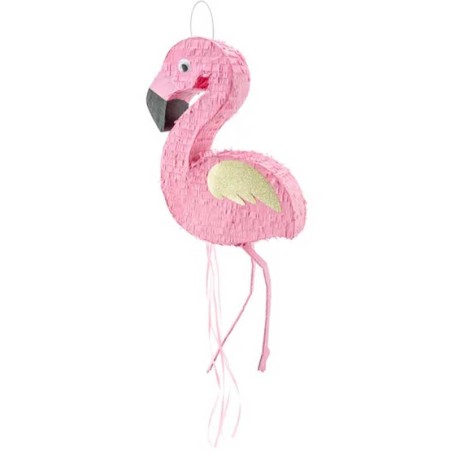 Pignatta in Cartoncino Rigido sagomata Fenicottero "Pinata" Pignatte Fantasia