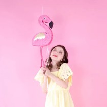 Pignatta in Cartoncino Rigido sagomata Fenicottero "Pinata" Pignatte Fantasia