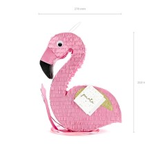 Pignatta in Cartoncino Rigido sagomata Fenicottero "Pinata" Pignatte Fantasia