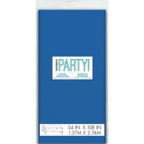 Tovaglia di Plastica 137x274cm Blu Royal Blu "Blue Royal"