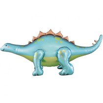 Palloncino in Foil 94" Air Filled Dinosauro 3D "Stegosauro" Palloncini Tema Dinosauro