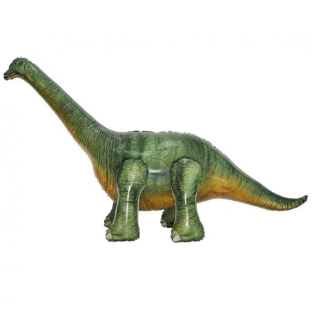 Palloncino in Foil 84" Air Filled Dinosauro 3D "Brachiosaurus" Standups ad Aria "No Elio"