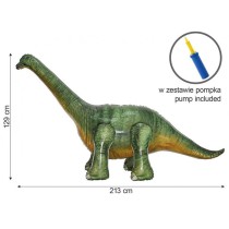 Palloncino in Foil 84" Air Filled Dinosauro 3D "Brachiosaurus" Standups ad Aria "No Elio"