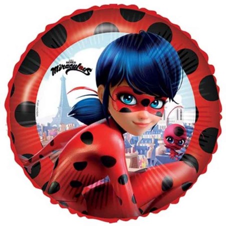 Palloncino in Foil 18" Ladybug "Miraculous" Ladybug "Miraculous"
