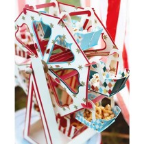Stand Porta Snack Ruota Panoramica 48cm Circo "Circus Party"